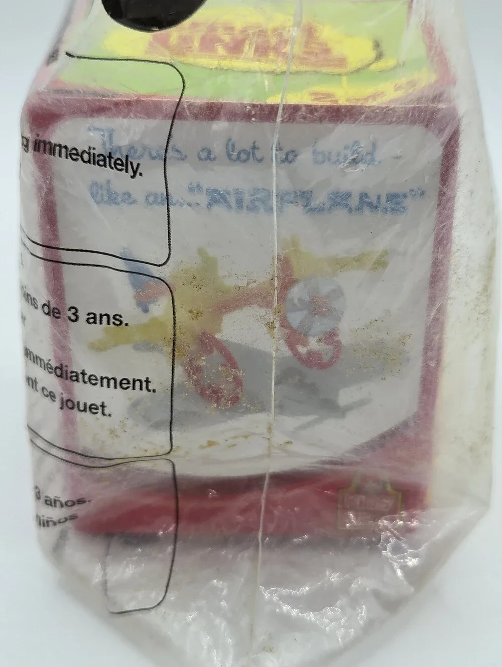 Wendy's Kids Meal Smart Links Airplane #2 of 4 - 2011 - Part of Mega Dragon -NEW